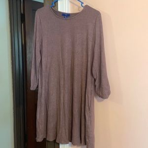 Mauve sweater dress APT9